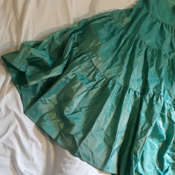 Jessica McClintock Made In The USA Green Dress - Picture 3 of 8